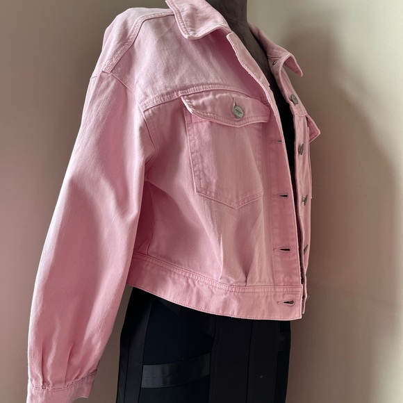 Disney Pink Denim Simba Jacket RARE - Picture 5 of 12